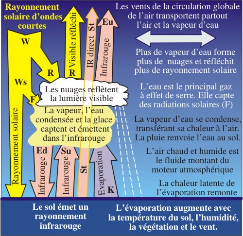 cycle de l'eau dans l'atmosphère