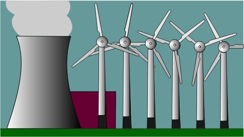 Eoliennes indissociables de leur backup 