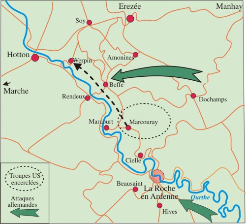 Opérations dans la réigon de Marcouray