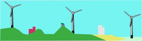 Projets de sites éoliens