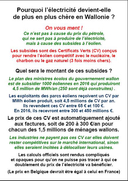 Trajet des subsides wallons